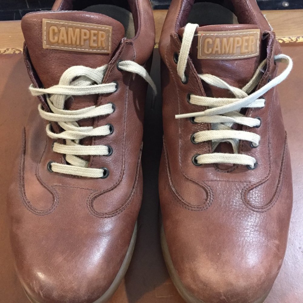 CAMPER LEATHER LOAFER SHOES SIZE 41